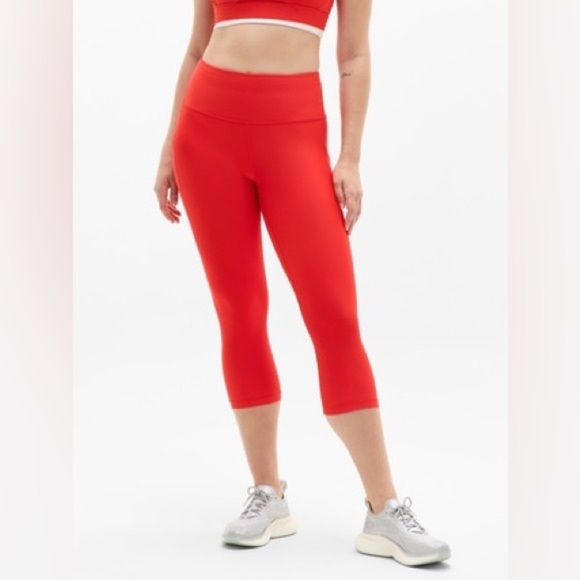 Athleta INTERVAL STASH HIGH RISE CAPRI size 3x - Picture 1 of 14